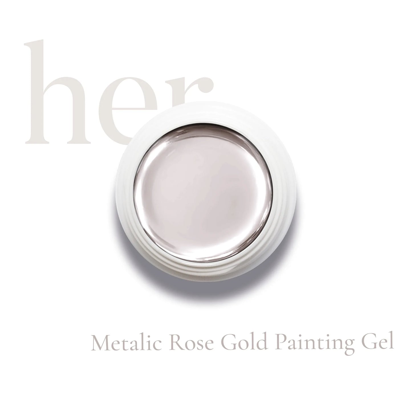 Painting Gel METALIC ROSE ROSE GOLD