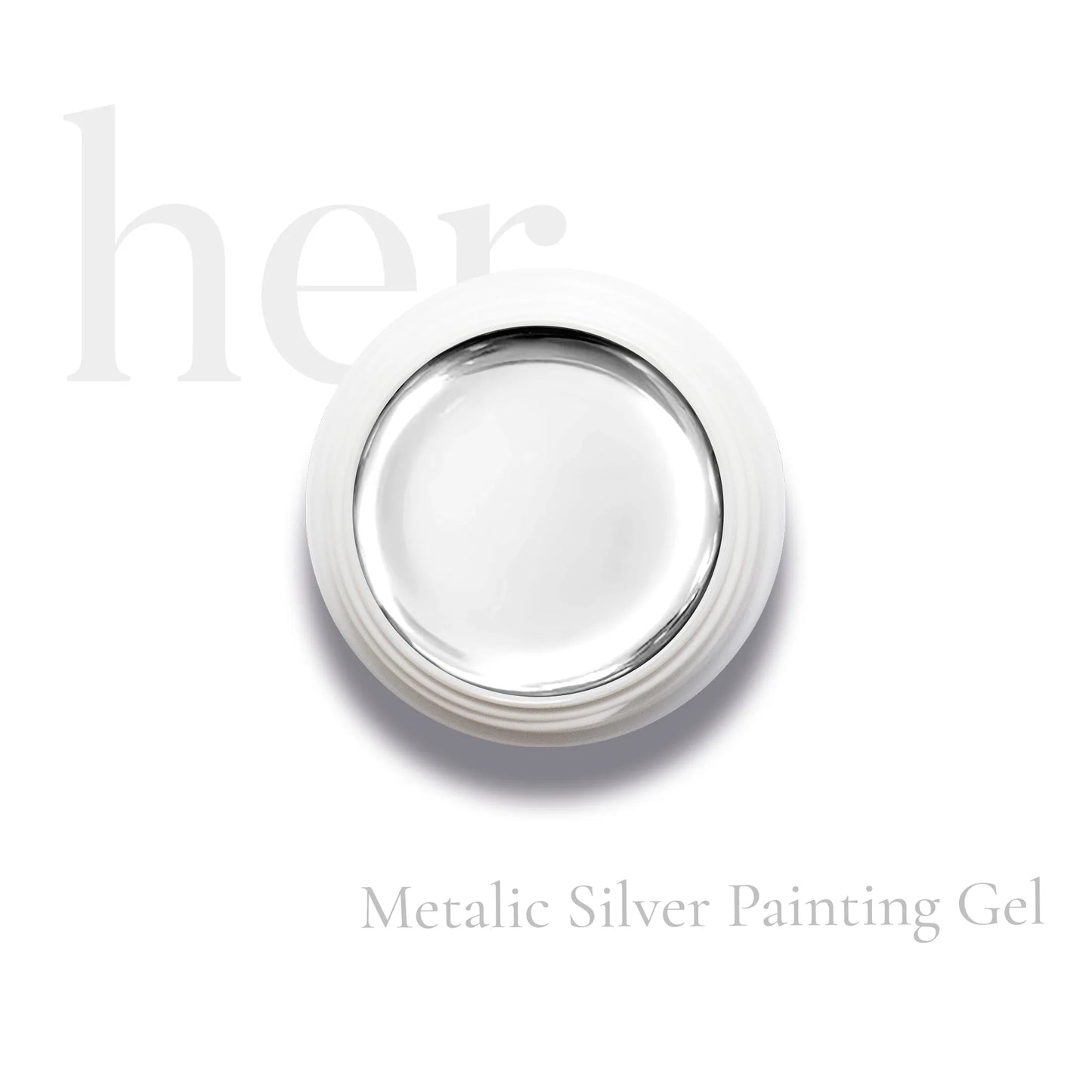 Painting Gel METALIC SILVER