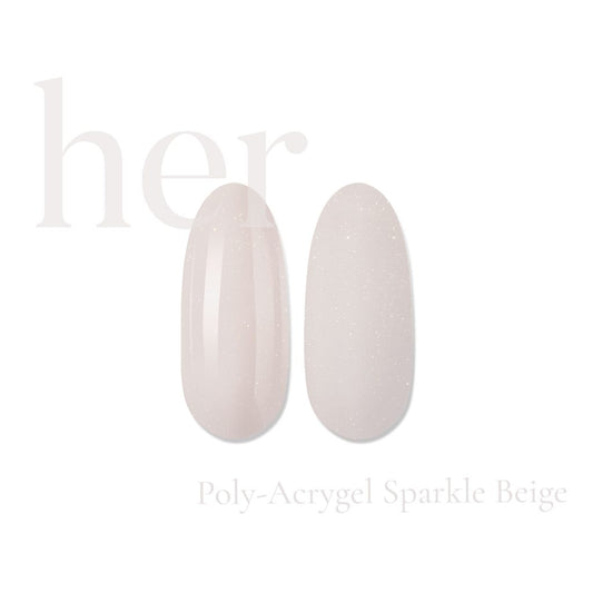 Poly-Acrygel SPARKLE BEIGE