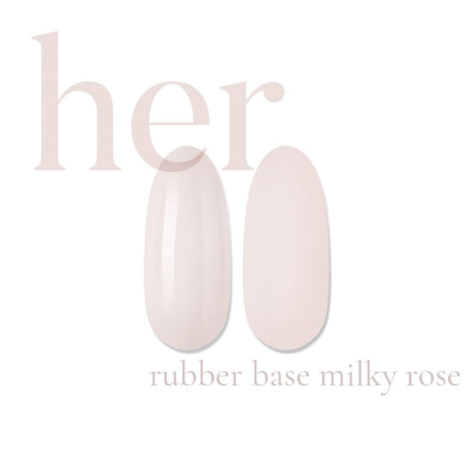 Rubber Base MILKY ROSE