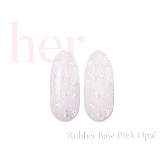 Rubber Base PINK OPAL