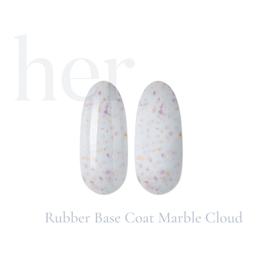 Rubber Base Coat MARBLE CLOUD