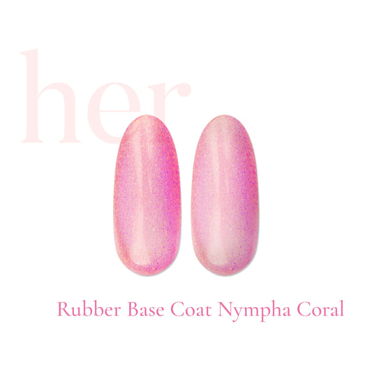 Rubber Base Coat Nympha Coral