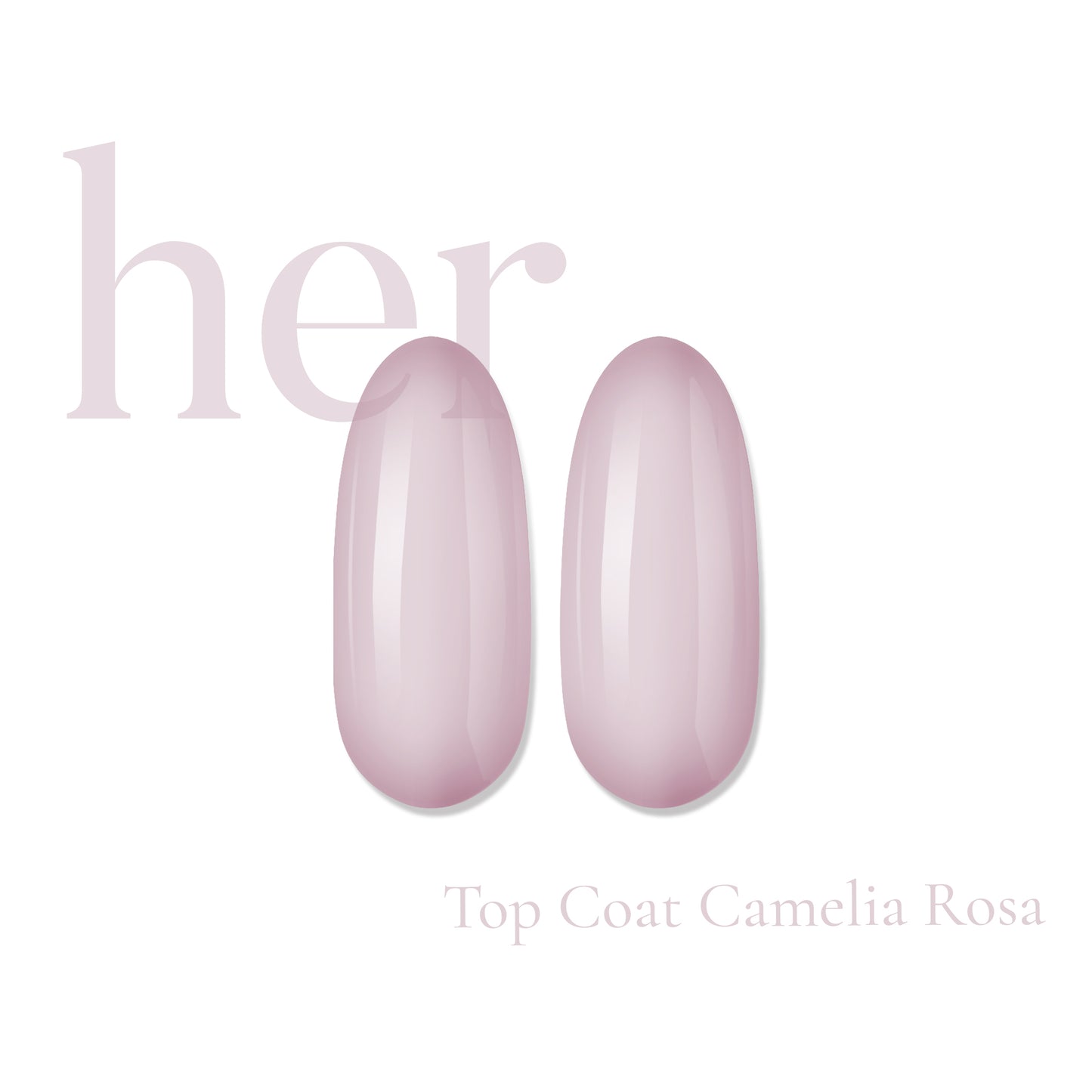 Top Coat CAMELIA ROSA