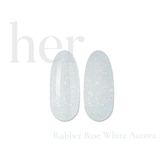 Rubber Base WHITE AURORA
