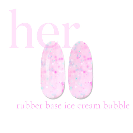 Rubber Base ICE CREAM BUBBLE